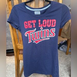 Pink MN Twins Baseball T Size XS
